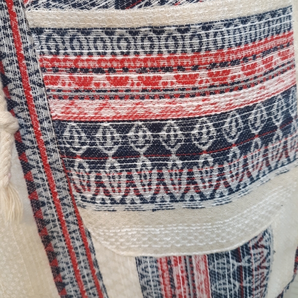 ETHEREAL paper crane boho tunic top LG NWOT *C3 - Picture 7 of 7